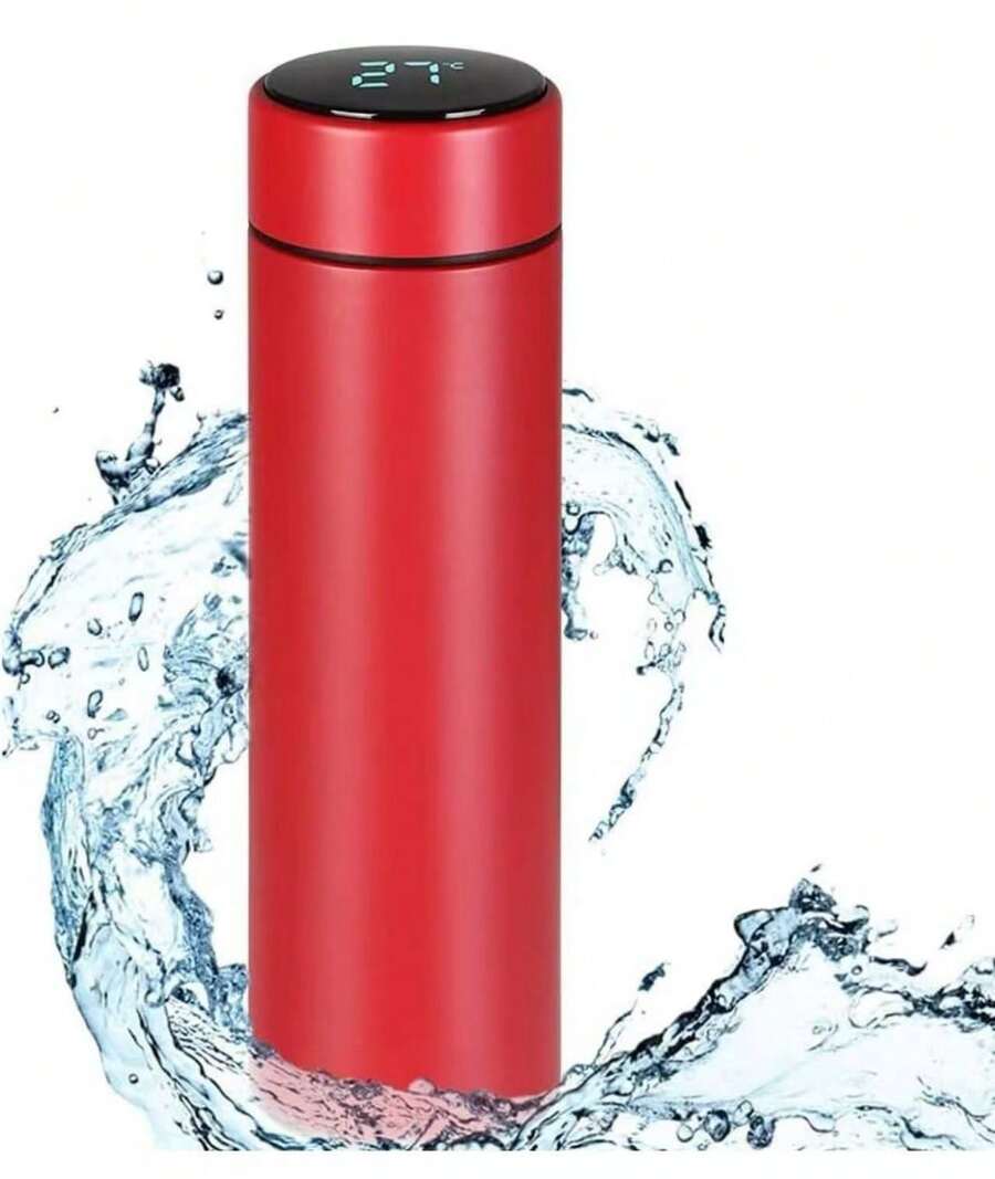 Termo Digital Inteligente 500ml Con Pantalla Led De Temperatura