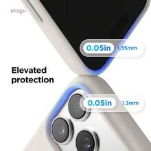 Elago High Quality Magnetic Liquid Silicone Case For IPhone 17 Pro Max, Compatible With MagSafe, Liquid Silicone Material, Protective Cover, Shockproof, Slim Phone, Fashion, Velvet - For Men, For Women, Luxury, Fashion, Minimalist - 結石 - 查看 9