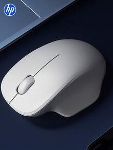 HP Wireless Mouse, Quiet 2.4GHz USB And Wireless 5.4/5.0 Connection, Battery-Powered Portable Mouse For Computers And Laptops, Perfect For Halloween And Christmas Gifts - 白色 - 查看 9