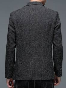 Men's Fashion Business Pointed Collar Suit Jacket