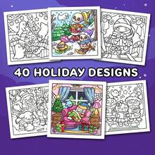 1 Peça Natal Assustador: Embarque em uma Aventura de Colorir para Adultos através de um Reino Fantástico onde a Alegria Festiva se Encontra com a Brincadeira Assustadora - Pense em Abóboras Cobertas de Neve, Duendes Fantasmagóricos e Bolas de Natal Brilhantes. Suprimentos Escolares, Desenho e Pintura, Halloween, Natal, Outono. Papelaria