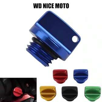 WD NICE MOTO CNC Universal Motorcycle Oil Cap Screw Universal Chassis Cover Aluminum Alloy Accessories