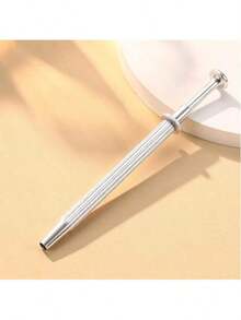 Piercing Taper Ball Grabber Tool For Changing Jewelry - 14G 16G 18G 20G Stainless Steel Flat Back Earrings Applicator Tool Threadless Insertion Pin Thread Body Piercing Kit For Ear Nose Lip, Silvery, Pink