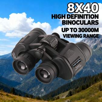8x40 Hochauflösende Hochvergrößerung Ferngläser, 23mm Okular, bequemes Betrachten, leicht und tragbar, geeignet für Konzerte, Reisen