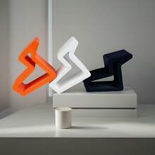 1pc Heavy Duty Door And Window Stop - Sturdy Hard Plastic Material With Non- Base, One-Button Locking Mechanism, Space-Saving Design For Indoor/Outdoor Doors, Windows, Glass Partitions - Suitable For Home, Office, Hotel, Apartment - White/Black - Included Screws For Easy Installation