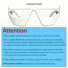 Eye Massager 3D Red Light Massager, Microcurrent Eye Face Led Red Light Beauty Device,Dark Circle LED Eye Beauty Device, Care And Beauty Device - Microcurrent Eye Massage Device, Red Light Beauty Device,4 Modes, Relieves Dark Circles, Eye Bags And Wrinkles