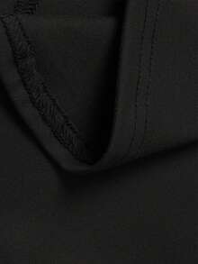 Plus Size Women Fitness Sports Yoga Jacket, Suitable For Workout, Yoga, Jogging, Outdoor - Black - View 9