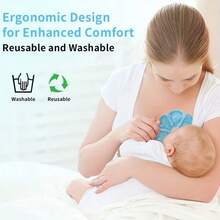 2 件装冷热防溢乳垫 - 妈妈必备的哺乳支撑，PVC 材质 - 彩色 - 查看 6