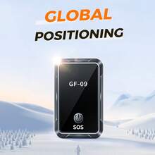 Mini GPS Car Locator With Magnet - Real-Time Tracking Device, Model GF09, Precise Positioning And Tracking, Delivery Package Tracking, Compact Design, Long Battery Life, - Black - View 5