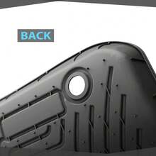 3D Custom Fit TPE Floor Mats For CR-V CRV 2023-2024, Factory Standard Odorless Protection, Anti-Slip Full Set Liners - Black - View 3