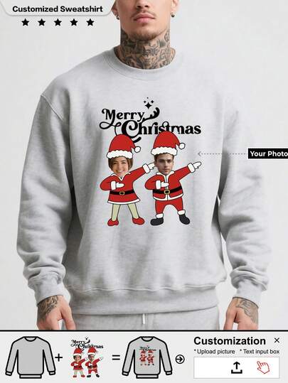 Custom Christmas Sweatshirts, Christmas Characters, Christmas Gifts, Merry Christmas, Creative Christmas Sweatshirts, Perfect As Christmas Gifts For Yourself, Family, And Friends.