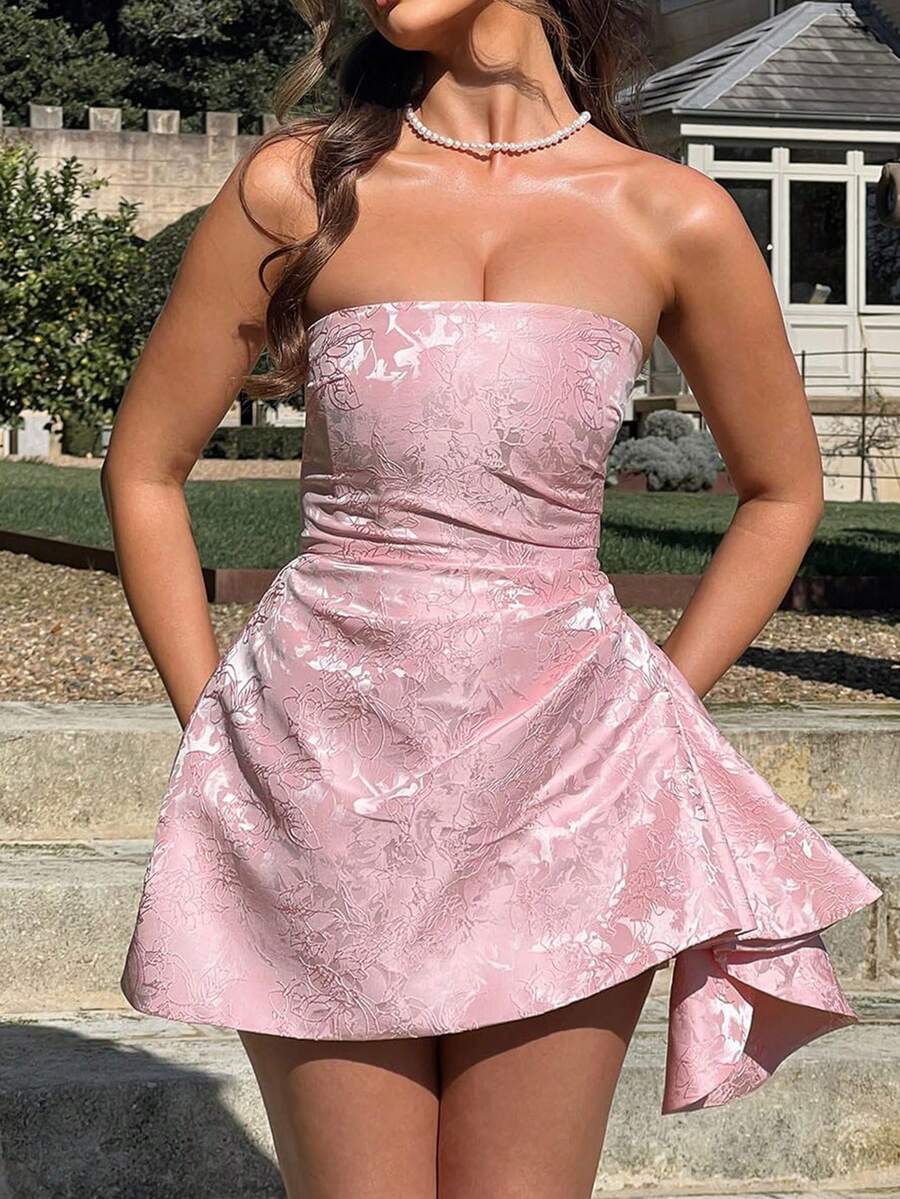 Vestido de fiesta de gala de primavera y verano 2025 de estilo europeo ...
