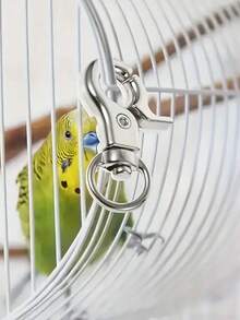 4 peças/8 peças Travas à prova de fuga para papagaios, travas de gaiola de pássaros, travas de segurança de gaiola, travas de porta de gaiola de pássaros pequenos, acessórios à prova de fuga, travas de porta de gaiola de pássaros, travas de porta de gaiola de coelho, travas de porta, travas de porta de gaiola de pombo, travas especializadas para fixação de porta de gaiola