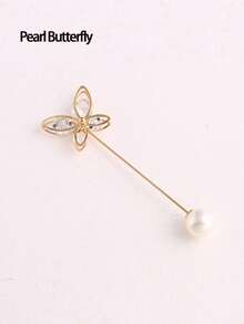 Clip de cintura con perlas falsas, hebilla anti-exposición para suéter de mujer, fijador de cintura, fijador de bufanda, clip de para pañuelo de cabeza, hebilla de chal, broche de ropa, broche de suéter, broche de mujer