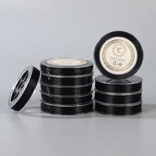 1pc Feather Hair Extension DIY Handmade Elastic Beaded String, Durable And Wear-Resistant Hair Accessory - Multicolor - View 1