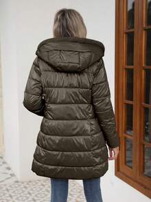 Abrigo clásico con bolsillos con cremallera para mujeres Risissida, ideal para viajes con estilo en otoño