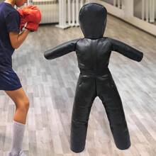 Grappling Dummy Boxing Equipment, Unfilled Multiuse Sturdy, Taekwondo Training Device Exercise Tackling Dummy 130cm
