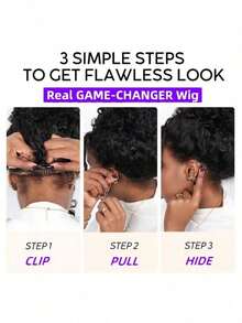 ZHENDEFA Invisi Strap 360 蕾丝前假发，真人发丝，预先拔毛，180 密度，杰瑞卷高清蕾丝前假发，带抽绳，全蕾丝卷发假发，女士款