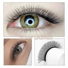 12 Reihen C/D/L Curl 3D W YY 4DW 5DW Wimpern 0,07 Mix Einzellänge 8-15mm Vorbereitete W Fächer Wimpernverlängerungen Natürlich Weich Schwarz W-förmiger Stil Wimpern Künstliche Nerz Einzelwimpern Cluster Natürlich Weich Brasilianische Wimpernverlängerungen Vorbereitete Volumen Fächer Wimpern, Kleeblatt Wimpern