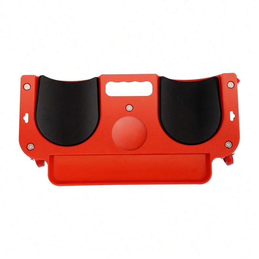 Kangten Rolling Knee Pads Platform W/ Wheeled Workers' Wheels Knee Pad Floor Tiles Tools LYNICESHOP Rolling Knee Creeper, 20.08" X5.51" Flooring Knee Pads With Full 360 Degree Turn Casters And Tool Tray, Multifunctional Garage Rolling Knee Creeper Pads For Home Workshop Auto Repairing A Nice Gift - 黑色和紅色 - 查看 1