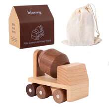 Wooden Construction Vehicles Excavator Toy Crane Model, Kids Toy Car, Baby Birthday Gift - Camel - View 18