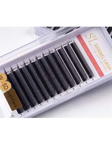 12 Reihen C/D/L Curl 3D W YY 4DW 5DW Wimpern 0,07 Mix Einzellänge 8-15mm Vorbereitete W Fächer Wimpernverlängerungen Natürlich Weich Schwarz W-förmiger Stil Wimpern Künstliche Nerz Einzelwimpern Cluster Natürlich Weich Brasilianische Wimpernverlängerungen Vorbereitete Volumen Fächer Wimpern, Kleeblatt Wimpern