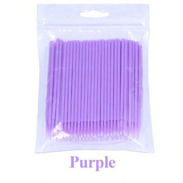 100Pcs Car Applicator Stick Paint Touch-Up Brushes Cleaning Maintenance Tools UK