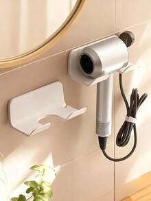 1/2/3pcs No Drill Multi-Function Hair Dryer Holder Rack Bag, Room Decor, Bags, Makeup Bag, Vanity, Travel, Make Up Bag, Travel Essentials, Organizer, Storage, Travel Essential, Makeup Organizer, Makeup Bags, Toiletry Bag, Desk Organiser, Cosmetic Bag, Makeup Pouch, Make Up Organizer, Vanity Accessories, Make Up Pouch, Make Up Bags, Jewellery Box, Pouch, Makeup Brush Holder, Brush Holder, Perfume Organiser, Pouch Bag,Gifts For Women,Christmas Gifts,Gift Ideas For Women