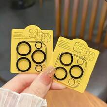 Película protectora de vidrio templado 9H compatible con iPhone 17/16/15 Pro Max y 14 Pro/13/12/11 - Ultra clara, anti-arañazos, sin burbujas, protección de lente, del teléfono, del dispositivo, ajuste perfecto, película transparente, alta calidad, vidrio, protector de pantalla, accesorios para teléfonos, usuarios de teléfonos inteligentes, entusiastas de la tecnología