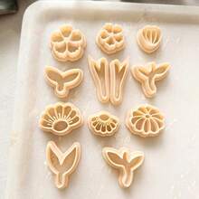 1/2/3/13件套波西米亚风花朵粘土切割器，用于珠宝制作，可爱花朵耳环粘土工具，花朵吊坠粘土切割器，用于DIY吊坠、项链、手链 - Clay Cutter - 查看 7