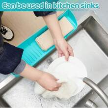 Geelin 2 Pieces Bathtub Splash Guard Silicone Tub Water Splash Guard With 6 Suction Cups Bathtub Side Tray Tub Edge Play Shelf Area For Toy Storage Green