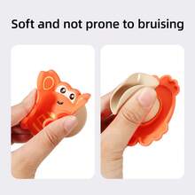 3 Piecesnovelty Rotating, Interactive Rotating Toys, Rotating Interesting Sucker High Chair And Bathtub Star, Crab And Turtle Design Children's Sensory Development And Travel Fun Children's Bathroom Toys, Birthday Gifts