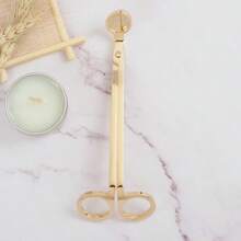 18cm Candle Wick Trimmer Stainless Steel Candle Scissors Trim Wick Cutter Round Head Candle Core Shears Handmade Tools - Multicolor - View 14