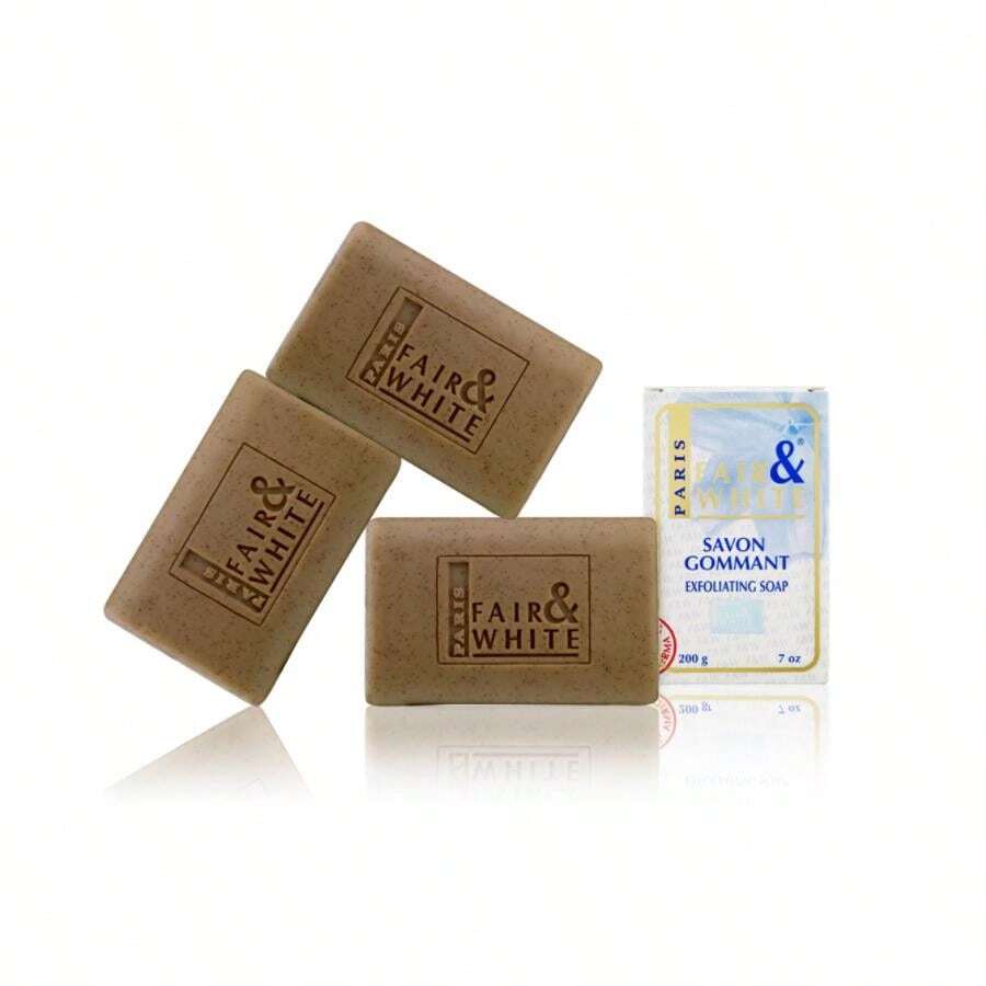 3 Bars – Original Exfoliating Soap Pack, Gentle Skin Polishing & Deep Cleansing Body Bar For Smooth Radiant Skin - 彩色 - 查看 1