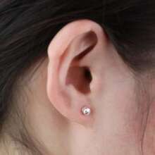 Reusable Ear Piercing Kit Professional Ear Piercing Gun With 98pcs Earrings Studs - Black - View 6