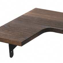 YUNRUX Folding Tables - Chocolate Brown - View 8