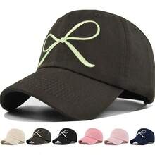 Coquette - Gorra de béisbol con lazo, gorra de béisbol para mujer, linda gorra desgastada, divertida gorra de camionero - Sombrero de béisbol #A5 para mujer - Ver 8