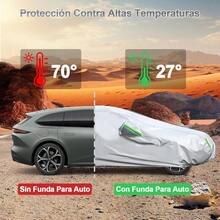 Car Bed Tents And Tailgates - plateada con cremallera + XXL - View 4