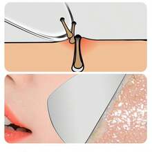 1pc Stainless Steel Heart-Shaped Gua Sha Tool For Facial Massage, Portable Muscle Relaxation Massage Board,Stainless Steel Gua Sha Facial Tools - Face Massage Tools - Smooth Sturdy Metal Guasha Tool For Face Body Reduce Puffiness - Massage Scraper Heart Shape Item(Silver) Stainless Steel Gua Sha Facial Tools Guasha For Face Metal Gua Sha Tighten Skin Massage Guasha Beauty Tool For Body Eyes Neck Massager - Silver - View 5