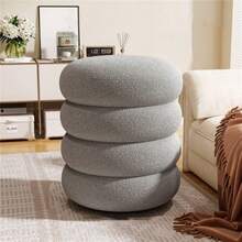 Lightweight Luxury Vanity Stool, Makeup Dressing Table Chair, Footrest Pouf, Living Room Sofa Bench, Shoe Changing Stool