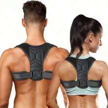 Back Support Posture Correctors Suitable For Men And Women In Autumn And Winter, Shoulder Straighteners, Adjustable Full Back Support, Upper And Lower Back Relief - Scoliosis, Hunchback, Hump, Thoracic Spine, Spinal Correctors Exercise Waist Belt Suitable For Workout Home Sports And Walk