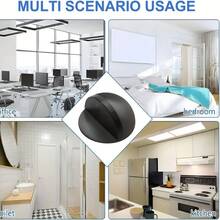 4pcs Self-Adhesive Heavy Duty Non-Slip Door Stopper, Black, Protect Wall/Door, Suitable For Hard Floors And Glass Doors - Black - View 5
