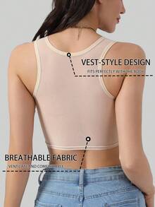 2pcs Front Closure Minimizer Bras, Prevent Bulge, Lift & Enhance Bust, Sports Bra Tops