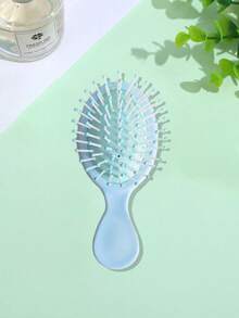 4pcs/3pcs/1pc Children's Casual Style Macaron Color Solid Color Airbag Small Comb Set, Suitable For Knotting And Styling Tools During Travel, Suitable For Ordinary Hair, Salon Level Home And Personal Care, Children's Hairdressing Tools, Is An Ideal Choice For Giving Gifts To Children