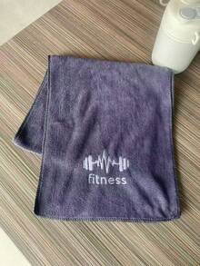 1pc Multifunctional Quick-Dry Fitness Towel, Gym Equipment Sweat Absorbent Mat, Workout Sweat Towel, Face Towel, Gym Sports Towel, Blanket, Suitable For All Seasons