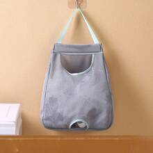 Wall Mounted Grid Trash Bag Dispenser, Washable Plastic Bag Holder And Kitchen Storage Organizer, Kitchen Trash Bag Storage Shenanigans, Plastic Bag Organizer For Shopping Bags, Wall Mounted Extractable Organizer Collection - Multicolor - View 10