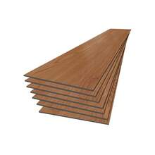 Piso Autoadhesivo Tipo Duela Color Café Oscuro - Cafe Oscuro - Ver 9