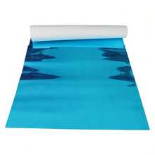 1 Roll Self-Adhesive Mirror Wall Sticker - Shatterproof, Washable, Suitable For Glass, Ceramic, Cabinet Doors And Smooth Surfaces - Decorative Modern Style, Multi-Piece Design, Creative Home Decor, Mirror Wall Decor - Multicolor - View 2