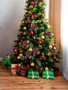 5 piezas - Ramas de árbol de pino con bayas rojas, guirnaldas artificiales de piñas y bayas, flores artificiales de piña pequeñas para manualidades DIY, ramas de árbol de Navidad de plástico para manualidades, chimenea, bar, fiesta, decoraciones navideñas, suministros para fiestas de boda, centros de mesa para cocina y restaurante, decoración del Día de San Valentín, regalo, decoración del hogar, decoraciones navideñas, decoración de habitaciones, adornos navideños para el árbol