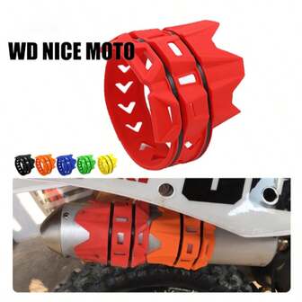  Cinta anticalor para motocicleta WD NICE MOTO, accesorios de modificación, anillo de silicona anticalor, cinta de aislamiento térmico, anillo protector antideslizante
